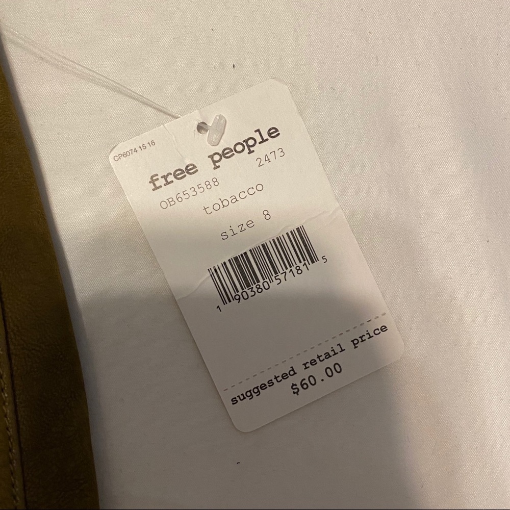 NWT Free People Modern Femme Vegan Leather Mini - Picture 7 of 7